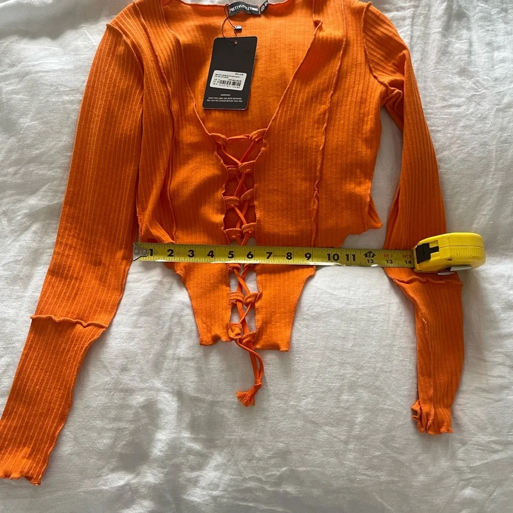 Orange Missguided Top - Picture 3 of 7